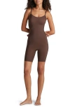 Commando Zone Smoothing Romper In Mocha