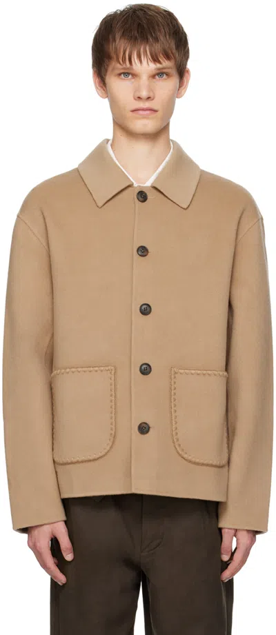 Commas Beige Wool Jacket
