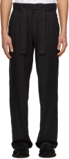 COMMAS BLACK TAILORED TROUSERS