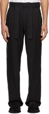 Commas Black Tailored Trousers In Black