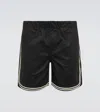 Commas Cotton Shorts In Black