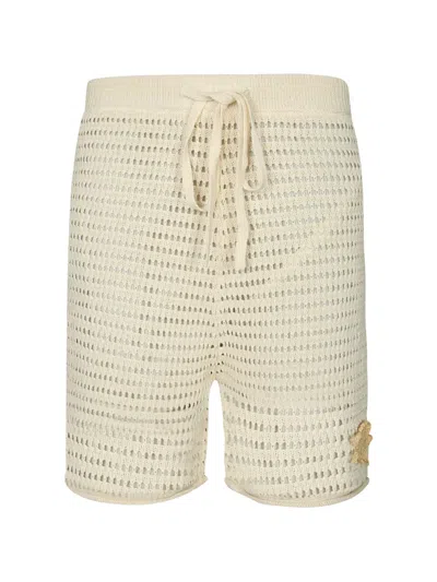 Commas Crochet-knit Shorts In Multi