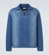 Commas Denim Overshirt In Blue