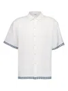 Commas Embroidered Cuff Shirt In White