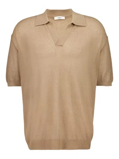 Commas Fine-knit T-shirt In Green