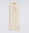 Commas Floral Jacquard Pants In Multicoloured