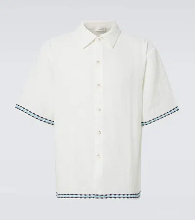 Commas Frequency Embroidered Shirt In Multicoloured