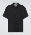 Commas Oversized Linen Shirt In Black