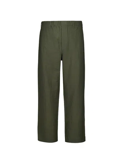 Commas Resort Elasticated-waistband Trousers In Green