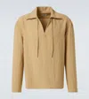 Commas Hemd Resort In Brown