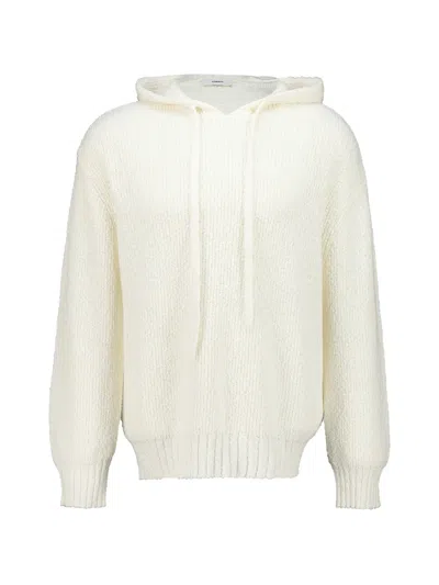Commas Ribbed-hem Hoodie In Animal Print