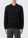 Commas Collared Button-front Cardigan In Black