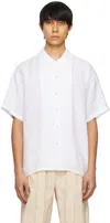 Commas White Oversized Shirt In White