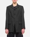 Comme Comme Single Breasted Jacket In Black