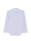Comme Comme Cotton Shirt In Blue
