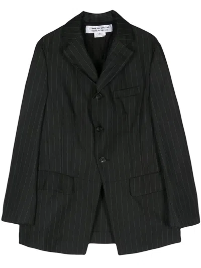 Comme Comme Single Breasted Jacket In Black