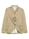 Comme Comme Cotton Coat In Multi