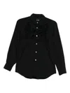Comme Comme Shirts Blacks And Greys In Black
