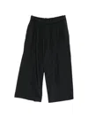 Comme Comme Trousers Neri E Grigi In Black