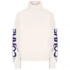 Comme Des Fuckdown Beige Acrylic Sweater