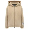 Comme Des Fuckdown Beige Polyester Jackets & Coat