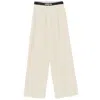 Comme Des Fuckdown Beige Polyester Jeans & Pant In Neutral
