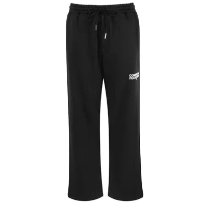 Comme Des Fuckdown Black Cotton Jeans & Pant