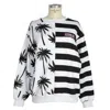 Comme Des Fuckdown Black Cotton Sweater In White