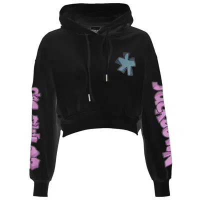Comme Des Fuckdown Black Cotton Women's Sweater