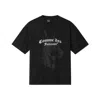 Comme Des Fuckdown Black Cotton Women T-shirt In Black