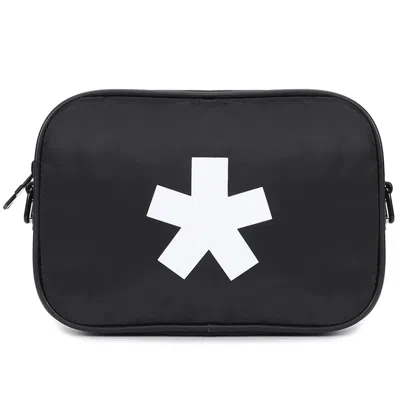Comme Des Fuckdown Black Polyester Crossbody Bag