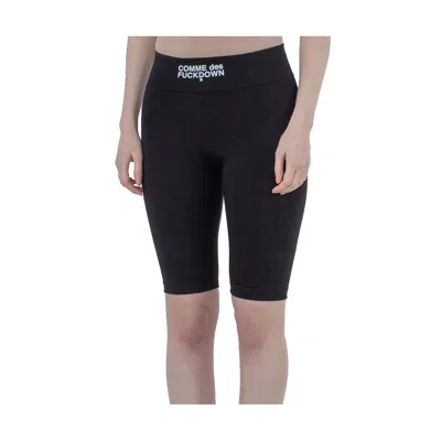 Comme Des Fuckdown Black Polyester Jeans & Women's Pant