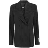 Comme Des Fuckdown Black Polyester Suits & Women's Blazer In Black