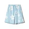 Comme Des Fuckdown Blue Cotton Men's Short In Blue