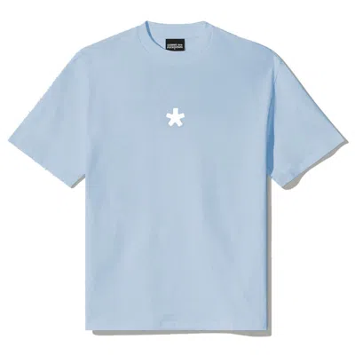 Comme Des Fuckdown Blue Cotton Tops & T-shirt