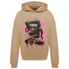 Comme Des Fuckdown Brown Cotton Sweater In Nude