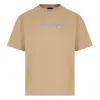 Comme Des Fuckdown Brown Cotton T-shirt In Brown