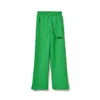 Comme Des Fuckdown Green Cotton Jeans & Pant In Green