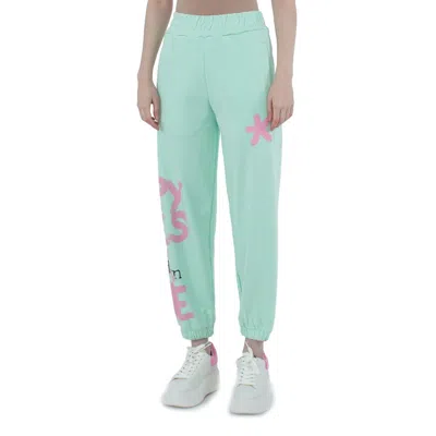 Comme Des Fuckdown Green Cotton Jeans & Pant In Multi