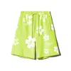 Comme Des Fuckdown Green Cotton Short In Green