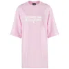 Comme Des Fuckdown Pink Cotton Dress