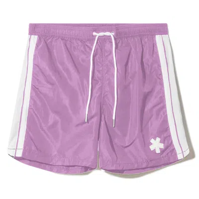 Comme Des Fuckdown Purple Polyester Men's Swim Trunk