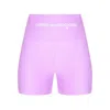 Comme Des Fuckdown Purple Polyester Short