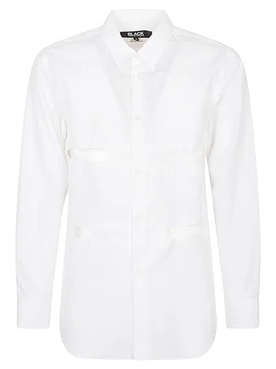 Comme Des Garãons Comme Des Garcons Cotton Overshirt In White