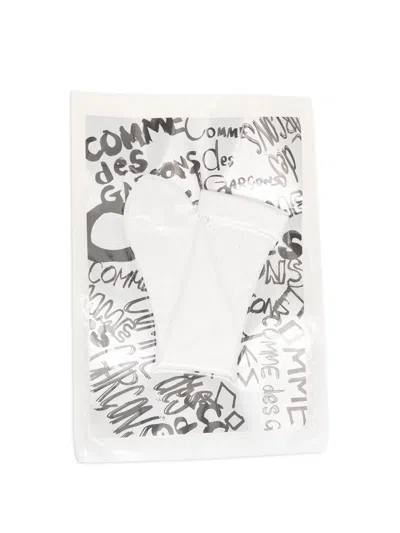 Comme Des Garãons Comme Des Garcons Nylon Socks In White