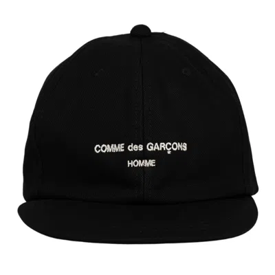Comme Des Garã§ons Homme Men's Cap In Black In Nero