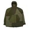 Comme Des Garã§ons Homme Men's Patchwork Parka In Khaki In Khaki