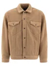Comme Des Garã§ons Homme Plus Men's Fleece Overshirt In Beige