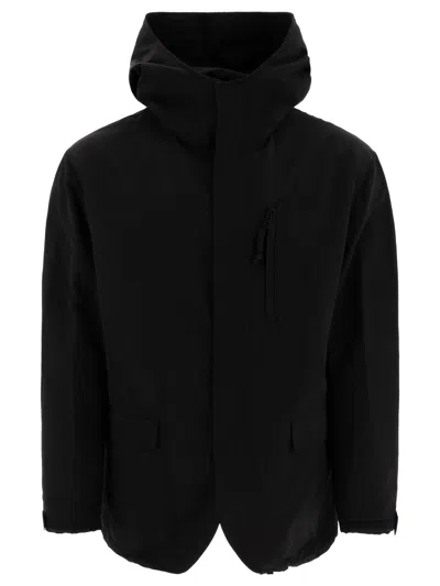 Comme Des Garã§ons Homme Plus Men's Hooded Jacket In Black