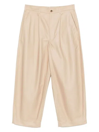 Comme Des Garã§ons Homme Plus Men's Pants In Beige